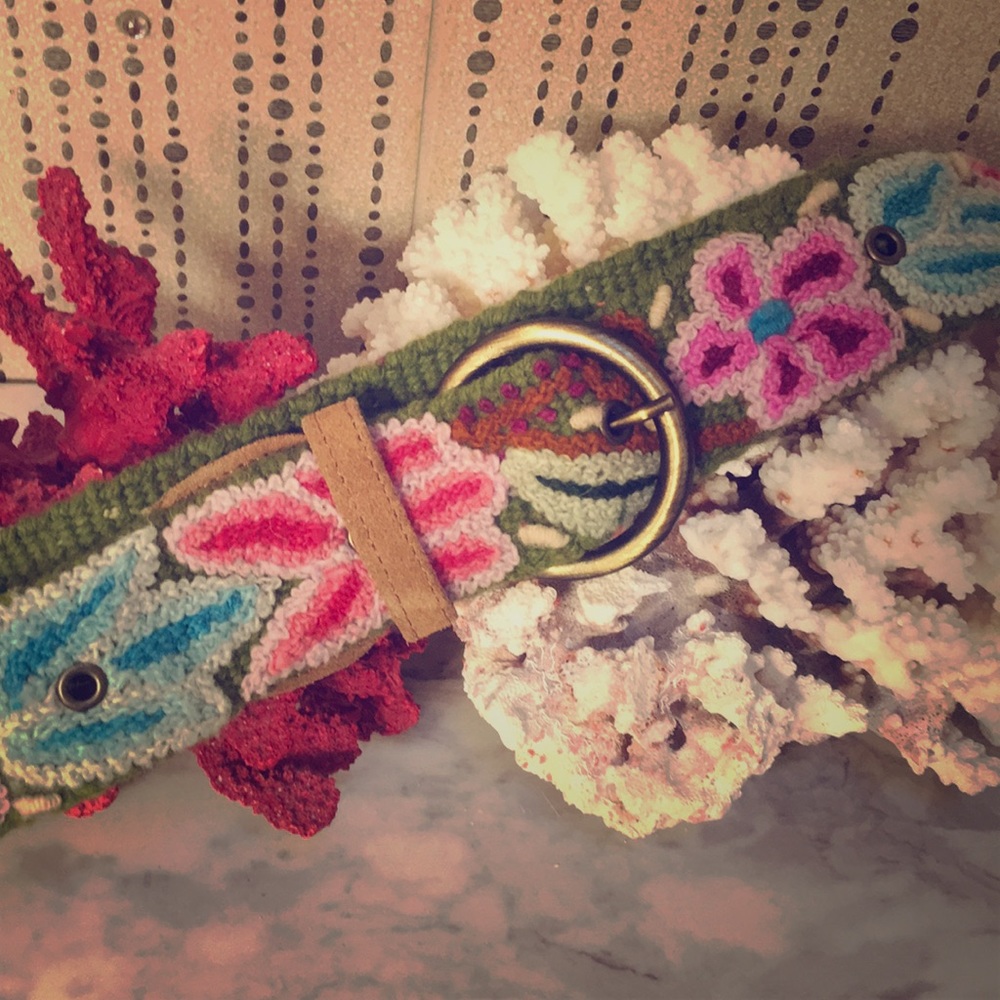 Etsy Handmade Embroidered Belt